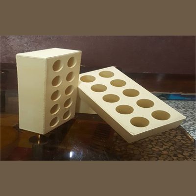 آجر لفتون زرد 5.5 سانتی 10 سوراخ