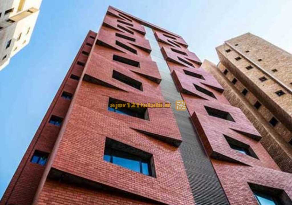 نمای ساختمان با آجر انگلیسی